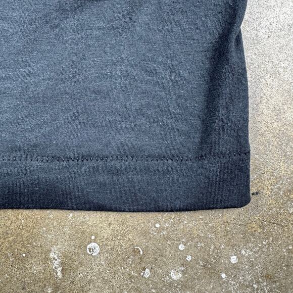 Vintage Fruit of‎ the Loom Pocket Tee Black Men’s XXL Made in USA Single Stitch - Picture 3 of 10